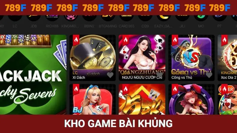 Kho game bài siêu khủng